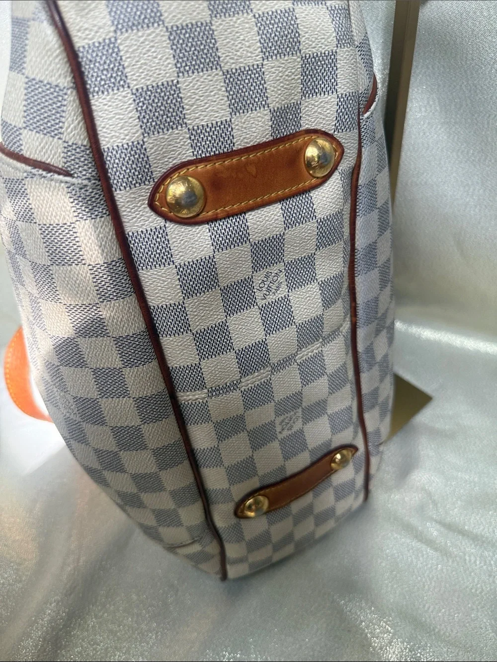 Louis Vuitton Damier Azur Galleria Shoulder Bag